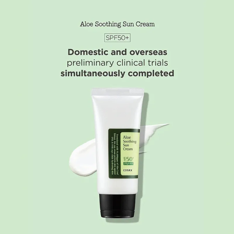 COSRX Aloe Soothing Sun Cream SPF 50+ PA+++ - Image 3