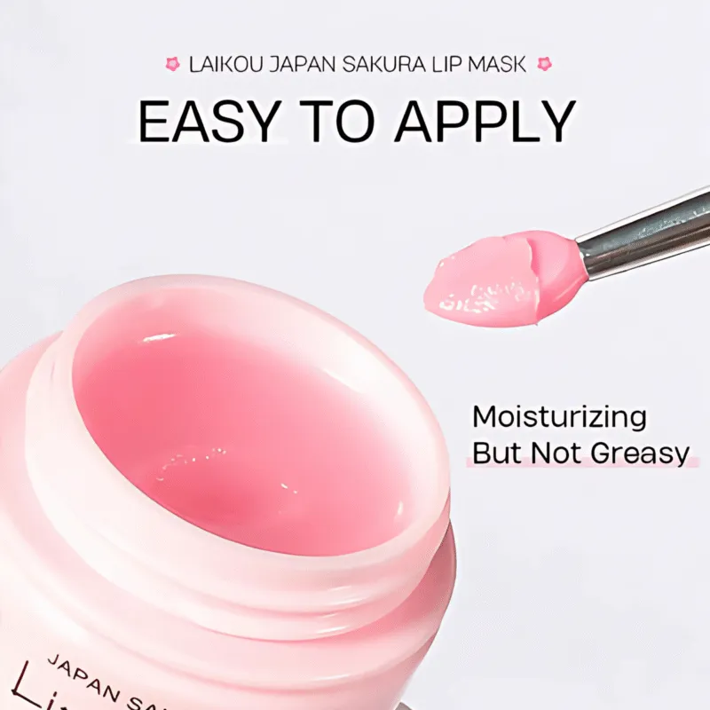 LAIKOU Japan Sakura Lip Mask - Image 4