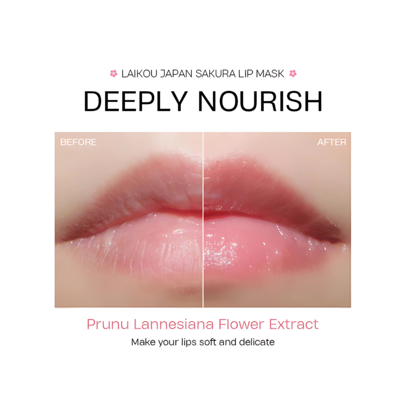 LAIKOU Japan Sakura Lip Mask - Image 6