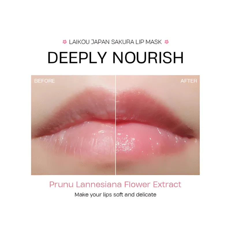 LAIKOU Japan Sakura Lip Mask - Image 6