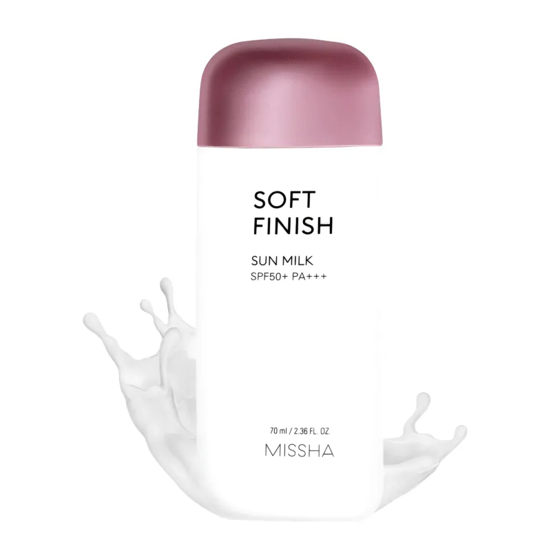 Missha All Around Safe Block Soft Finish Sun Milk SPF50+ PA+++ - Image 4